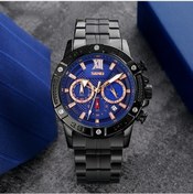 Resim Fastbuy Skmeı 9235 Erkekler Ay Evresi Paslanmaz Çelik Kuvars Saat Siyah Mavi Renkli Modeller Çok Renkli 