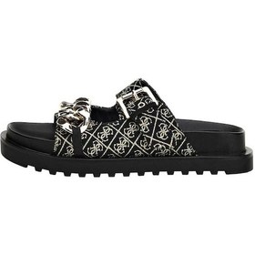 Resim Black Platino Kadın Guess Footwear Dress Kadın Sandalet FL6FATFAL 