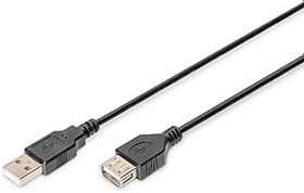 Resim Digitus USB Uzatma Kablosu (AK-300200-018-S) 1.8 Metre 