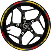 Resim Ogec Worx CBF kırmızı yazılı turuncu reflektif pençe şeritli 