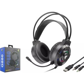 Resim Hadron G880 Gaming Kulaklık 2-3.5Mm + Usb Siyah 
