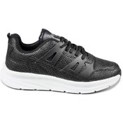Resim Jump Siyah - Beyaz Kadın Sneaker 27878z Siyah - Beyaz 