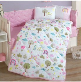 Resim Clasy Bebek Uyku Seti Sun Flower Pembe 