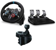 Resim Logitech G29 Direksiyon + G29 Shifter/G29 Vites Siyah 