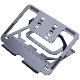 Resim Juo Premium Alüminyum Ayarlanabilir Masaüstü Notebook Standı Gri 