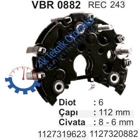 Resim Diot Tablasi Bmw 318 320I 520I 25I Klimali 504633431 