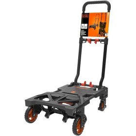 Resim BLACK+DECKER BH206 50/120 Kg Çok Fonksiyonlu Katlanır El Arabası 