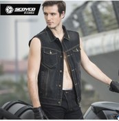Resim Scoyco Jk-57 C Korumalı Motosiklet Kot Yeleği (275615633) 