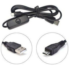 Resim Raspberry Pi On/Off Güç Kablosu 