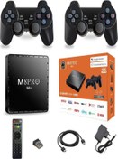 Resim M8Pro Mini 2.4G 10K Ultra Hd 64 Gb Tv Box + Game Box Android 12.1 Tv + Oyun Konsolu 2İn1 UltraTekno