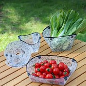 Resim 3 adet Katlanabilir Kase, Bardak, Tabak Seti, Açık Hava Güvenliği, Taşınabilir Katlanabilir Mutfak Eşyaları, Kamp, Aile Toplantıları, İş Seyahatleri için Uygun, Gıda İle Temas Güvenli, PP Malzeme, Tatil Temaları, Katlanabilir Kase 