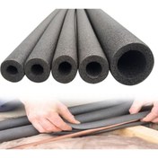 Resim ÖZKUMRU YAPI MARKET 22 Mm Boru Kılıfı 2 Mt 6 Adet Polietilen 10 Mm Et Kalınlıgı 20 Lik 1/2 Izole 01 