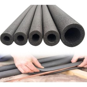 Resim ÖZKUMRU YAPI MARKET 22 Mm Boru Kılıfı 2 Mt 6 Adet Polietilen 10 Mm Et Kalınlıgı 20 Lik 1/2 Izole 01 