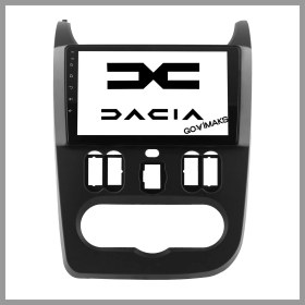 Resim Govimaks Dacıa Duster Siyah 2010-2013 2 GB Ram 32 GB Hafıza Androıd Multımedıa Teyp 