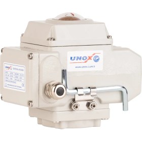 Resim Unox Rotary On-Off 24V Ac Elektrikli Aktüatör 200 Nm 