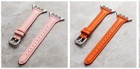 Resim PSR aksesuar Siyah Kordon KRD-28 Deri Strap Kayış CNS- Siyah Watch Ultra 49mm ile uyumlu 