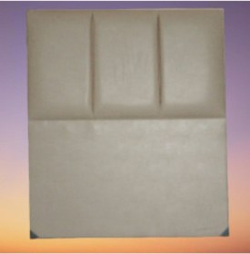 Resim Başlık ALC SEDEF Model 100 cm SUNİ DERİ Kumaş Modern Krem Renk El Yapımı 