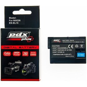 Resim Pdx Nikon En-El15 Batarya Pil 2300Mah-D750- D610- D500 