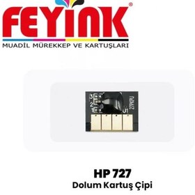 Resim Feyink Hp 727 F9j79a - B3p23a Photo Black Pk Çip 300ml. 