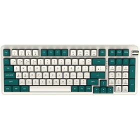 Resim Aıgo DF98 Interstellar Sarı Switch Mekanik Kablosuz Q Klavye 