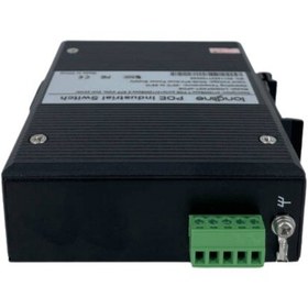 Resim Longline 4 Port Gigabit Poe Switch + 2 Sfp Slot Dual Power Dc48-57v Unmanaged Switch 
