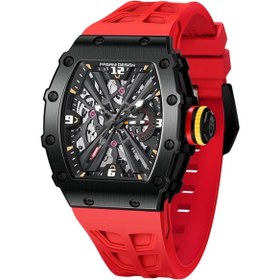 Resim Pagani design PD-1738 Tonneau Saat Erkek 42MM Su Geçirmez Kuvars Japon VH65 Safir Kristal Paslanmaz Çelik İş Saati 