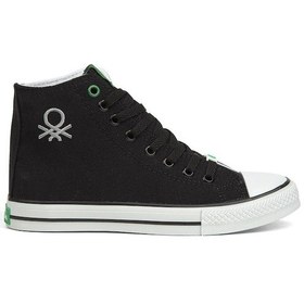 Resim Benetton | Bn-30629-3374 Siyah - Erkek Spor Ayakkabı (543759033) Siyah 