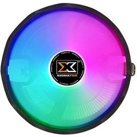 Resim Xigmatek Apache Plus En42296 120mm Rgb Cpu Fan (tüm Amd Ve Intel Işlemciler Ile Uyumlu) 