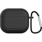 Resim Pilanix Apple Airpods 3 Için Standart Model Kancalı Silikon Kılıf 