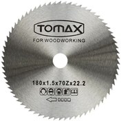 Resim gizmurstore Eco Lounge Tomax Ağaç Daire Testeresi (Elmassız) 180x1,5 Diş 70z 