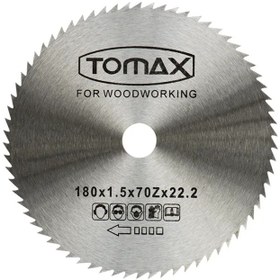 Resim gizmurstore Eco Lounge Tomax Ağaç Daire Testeresi (Elmassız) 180x1,5 Diş 70z 