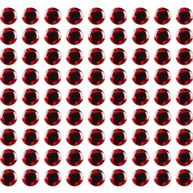 Resim Fosenze 100 Adet 3d Balık Gözü Yapay Yem Aksesuarı - Kırmızı 8mm 