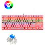 Resim K550 Mavi Switch Mekanik Klavye-87 Tuş Tkl 