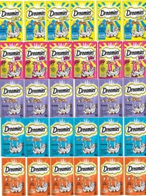 Resim Dreamies Karışık Lezzet Yetişkin Kedi Ödül Maması 30 x 60 G 