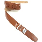 Resim Leatherton Stinger Hakiki Deri Gitar Askısı (Camel) 