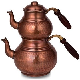 Resim Cobper Premium Collection Teatime Bakır Çaydanlık Küçük Oksit 