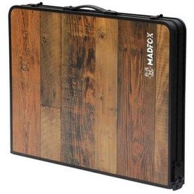 Resim Madfox Eazy Katlanır Kamp Masası Izgaralı 