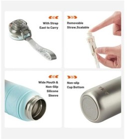 Resim Tkk Çelik Termos 900 Ml T2025 Mavi 