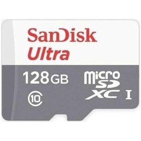 Resim Sandisk 128 GB Micro SD Hafıza Kartı 100 MB/s 