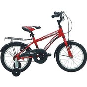 Resim Belderia Tec Plus 16" Jant Vitessiz V-fren Kırmız Çocuk Bisikleti Kırmızı 