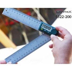 Resim Loyka 5522-200 Dijital Açı Ölçer 