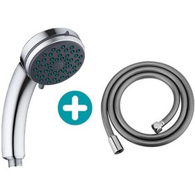 Resim Tema Banyo Classic El Duş Başlığı Vera Banyo Duş Hortumu Pvc Kopm Krom 
