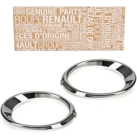 Resim Renault Kadjar- 2015-2018 Sis Lamba Çerçevesi Sağ Nikelajlı Tw Oem No:261528900r 