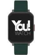 Resim You Watch Youwatch F12-yf121 Siyah Kasayeşil Silikon Unisex Akıllı Kol Saati Ios&android Uyu Bileklik Hediyeli 