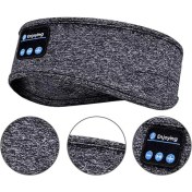 Resim Jiangmeng Bandana Bluetooth Kablosuz Müzik Spor Bandı Dahili Uyku Müziği Göz Maskesi (Yurt Dışından) 