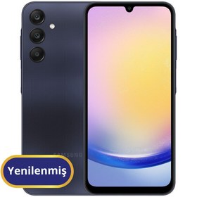 Resim Samsung A25 Yenilenmiş TR Garanti | 128 GB 4 GB Siyah 