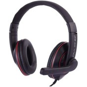 Resim L'eDoren Ovleng X10 Mikrofonlu Extra Bass Kulak Üstü Oyuncu Kulaklığı 