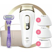 Resim Braun Silk·expert Pro5 PL5347 Yeni Nesil Ipl 400.000 Atımlı Ipl 3 Başlıklı Tüy Alma Cihazı 