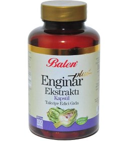 Resim Balen Plus + Enginar Eki Ekstraktı Kapsülü 820 MG x 100 Adet 