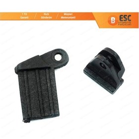 Resim Bmw Mercedes Opel için Arka Cam Perde Kızak Tamir Klips Seti N11.2209 